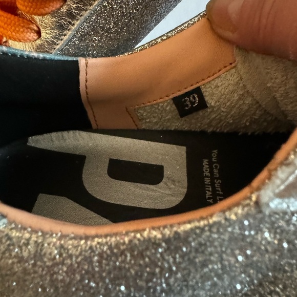 P448 John in Persia silver sparkle size 39 - Picture 8 of 9